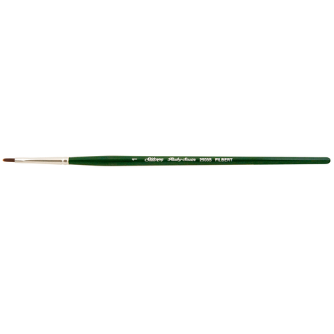 Ruby Satin® Filbert Paintbrush | Short Handle | 2503S - Size 1