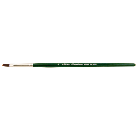 Ruby Satin® Filbert Paintbrush | Short Handle | 2503S - Size 4
