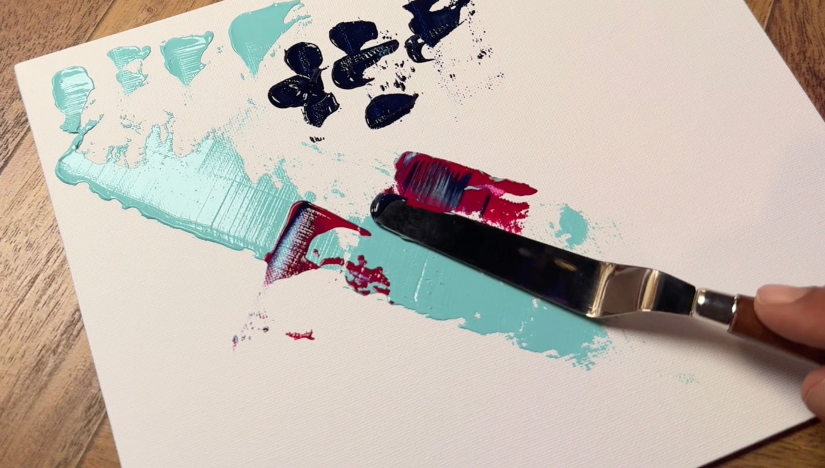 SBL #132 Painting - Palette Knife