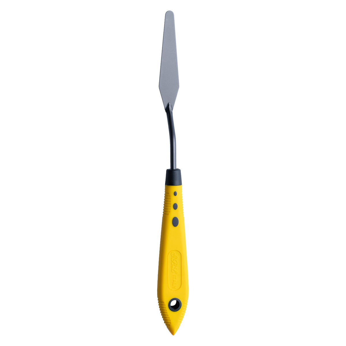 SBL #B51 Matte Black Palette Painting Knife - The Everyday Essential-Blade | Yellow Handle | 9451