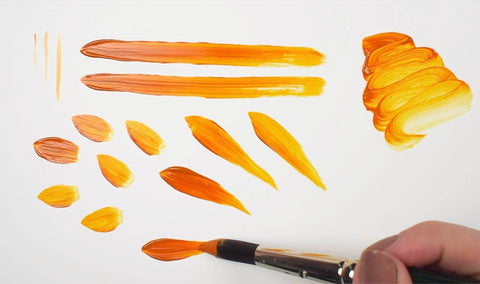 Sign My Name™ 5pc Acrylic & Oil Set | Short Handle | SMN-1905S - Sign My Name