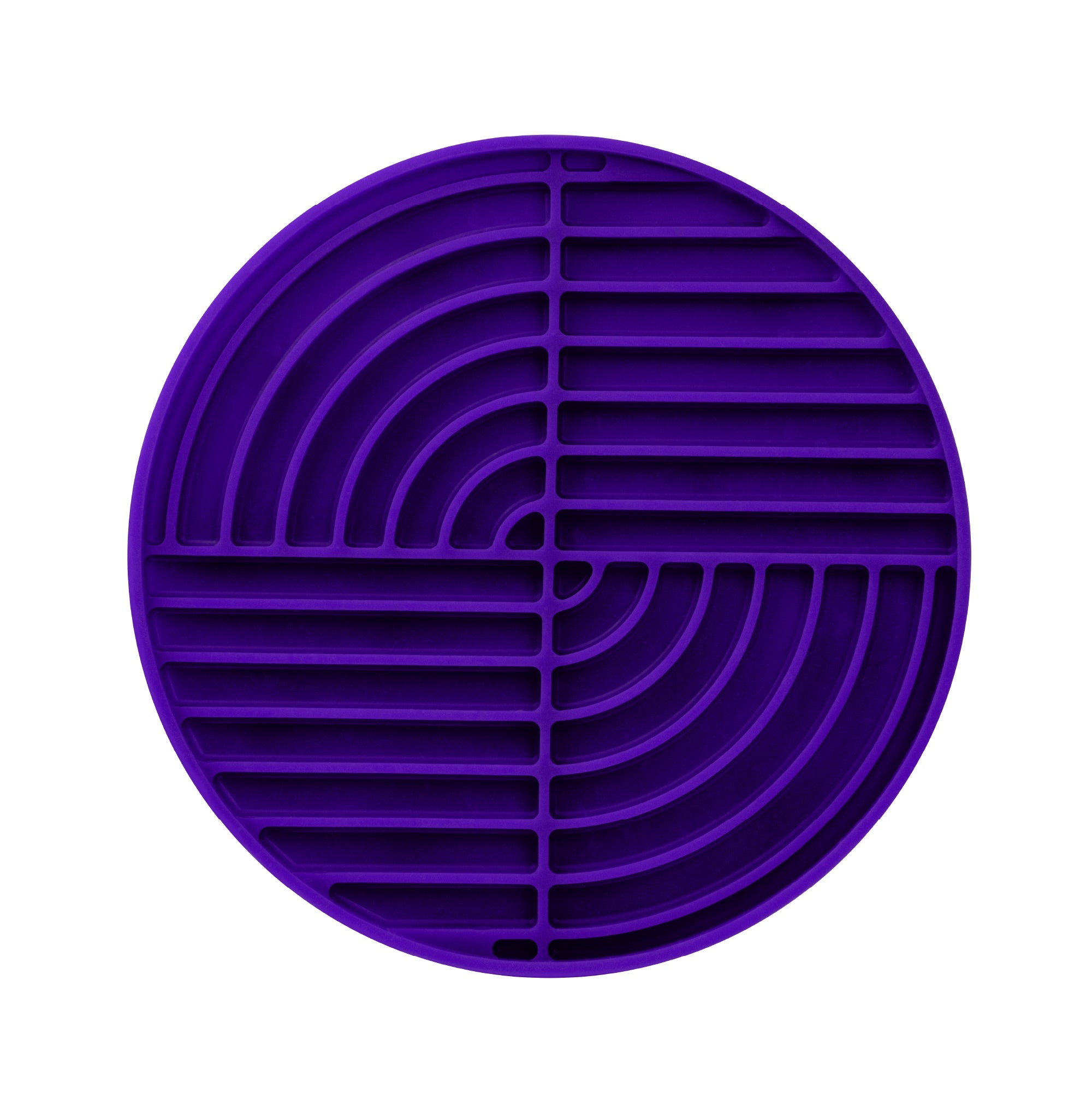 Silver Essentials | Brush Cleaning Mat - Circular • 1 Pk | 9011 - Purple