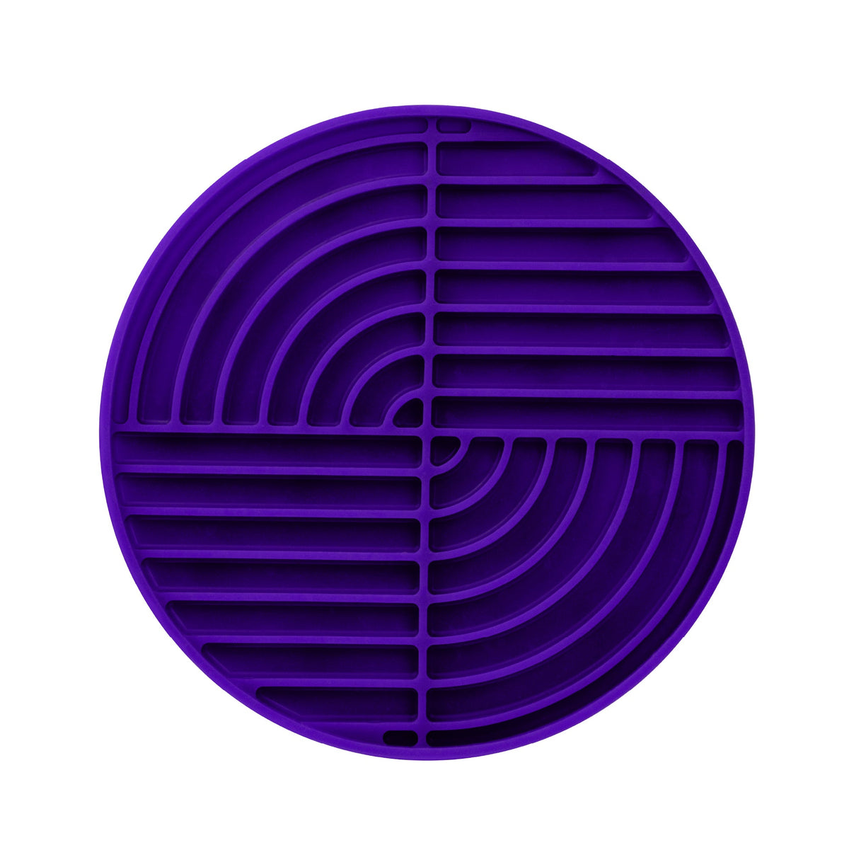 Silver Essentials | Brush Cleaning Mat - Circular • 1 Pk | 9011 - Purple