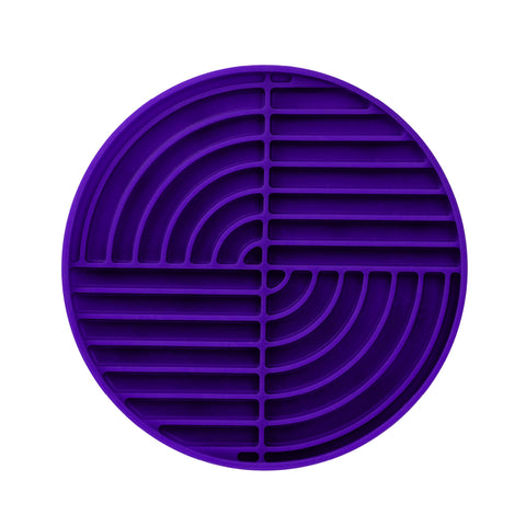 Silver Essentials | Brush Cleaning Mat - Circular • 1 Pk | 9011 - Purple