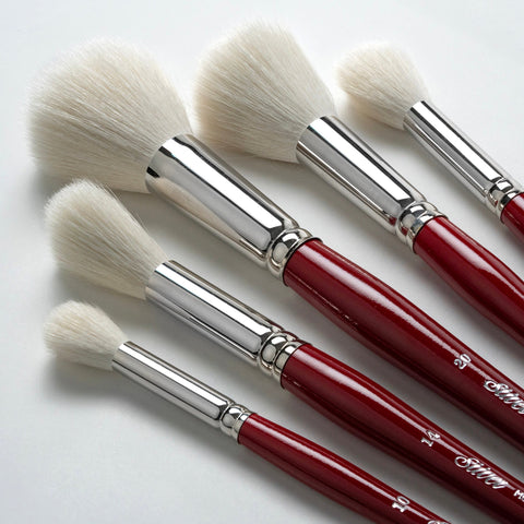 Silver Mop™ 5pc White Round Mop Set | Short Handle | MP-5662S - Short Handle Round White Mops