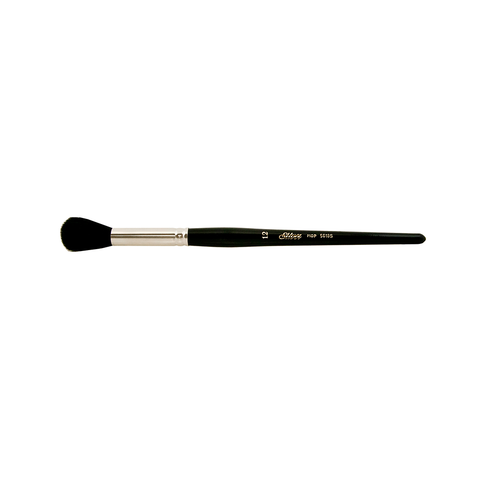 Silver Mop™ Black Round Paintbrush | Short Handle | 5618S - Size 12
