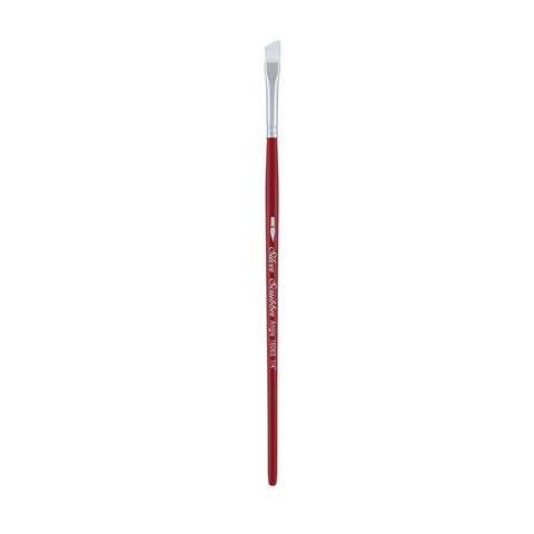 Silver Scrubber™ Angle Paintbrush | Short Handle | 1606S - Size 1/4