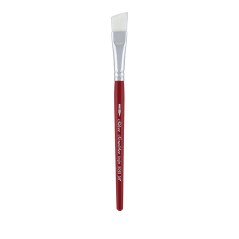 Silver Scrubber™ Angle Paintbrush | Short Handle | 1606S - Size 5/8