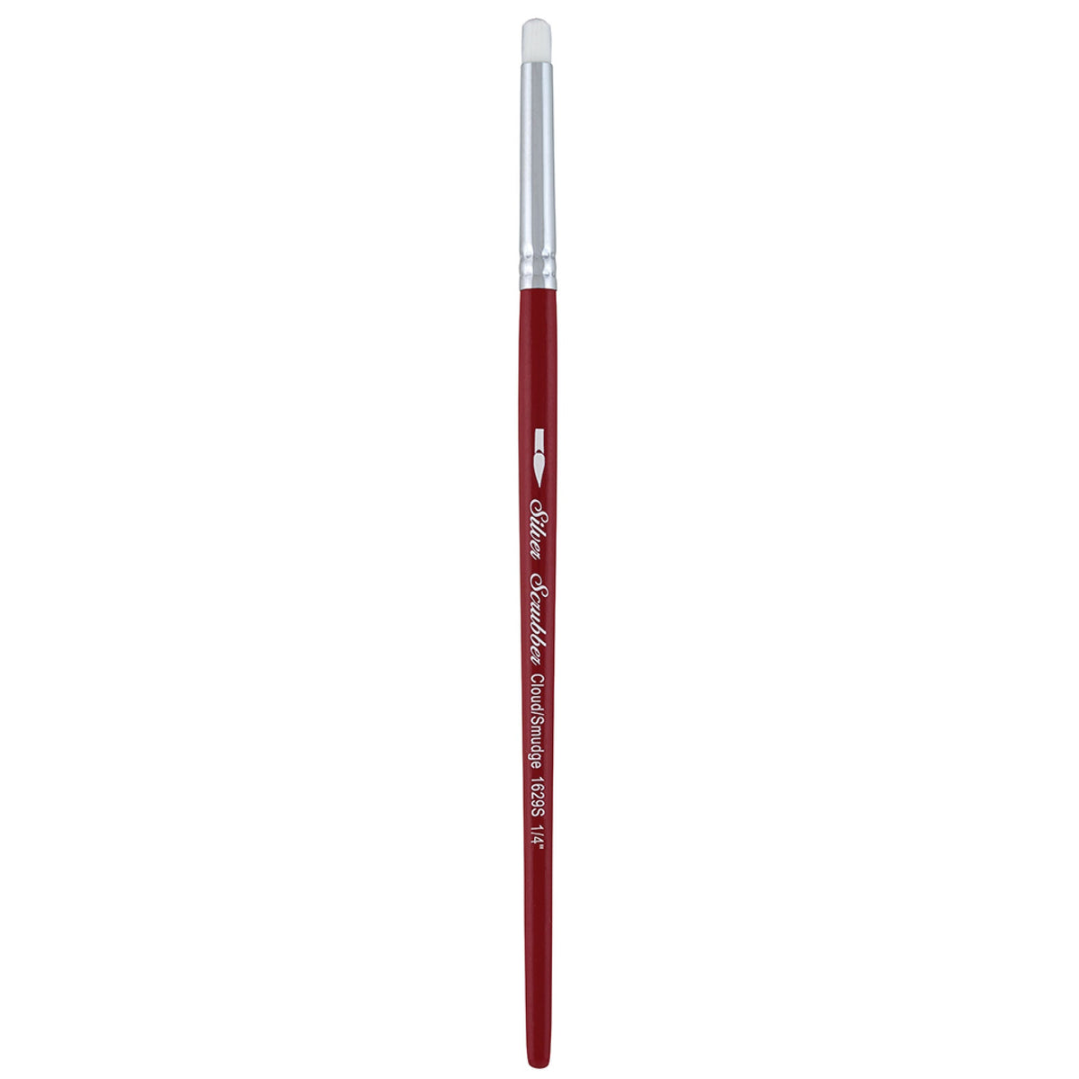 Silver Scrubber™ Cloud / Smudge Paintbrush | Short Handle | 1629S - Size 1/4