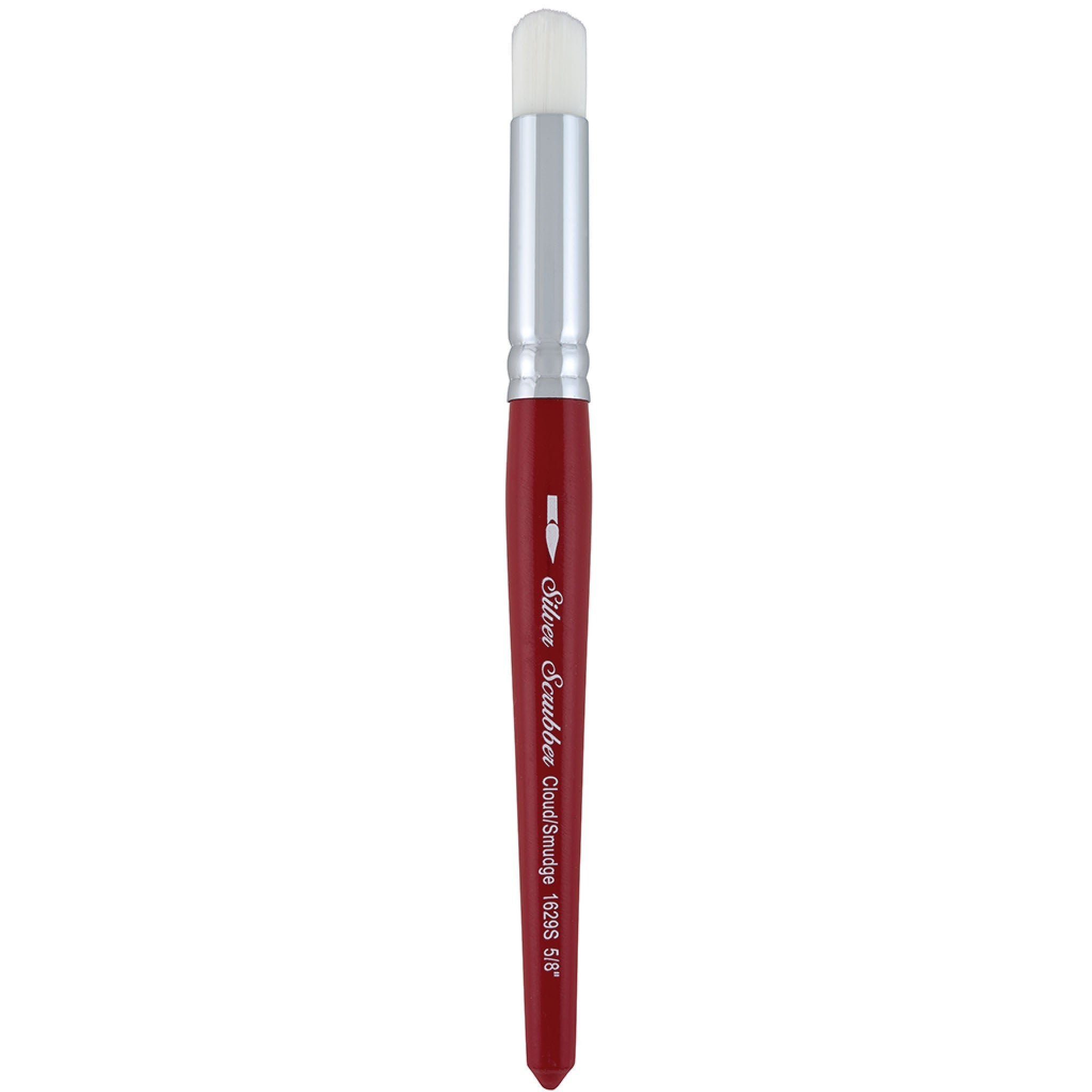 Silver Scrubber™ Cloud / Smudge Paintbrush | Short Handle | 1629S - Size 5/8