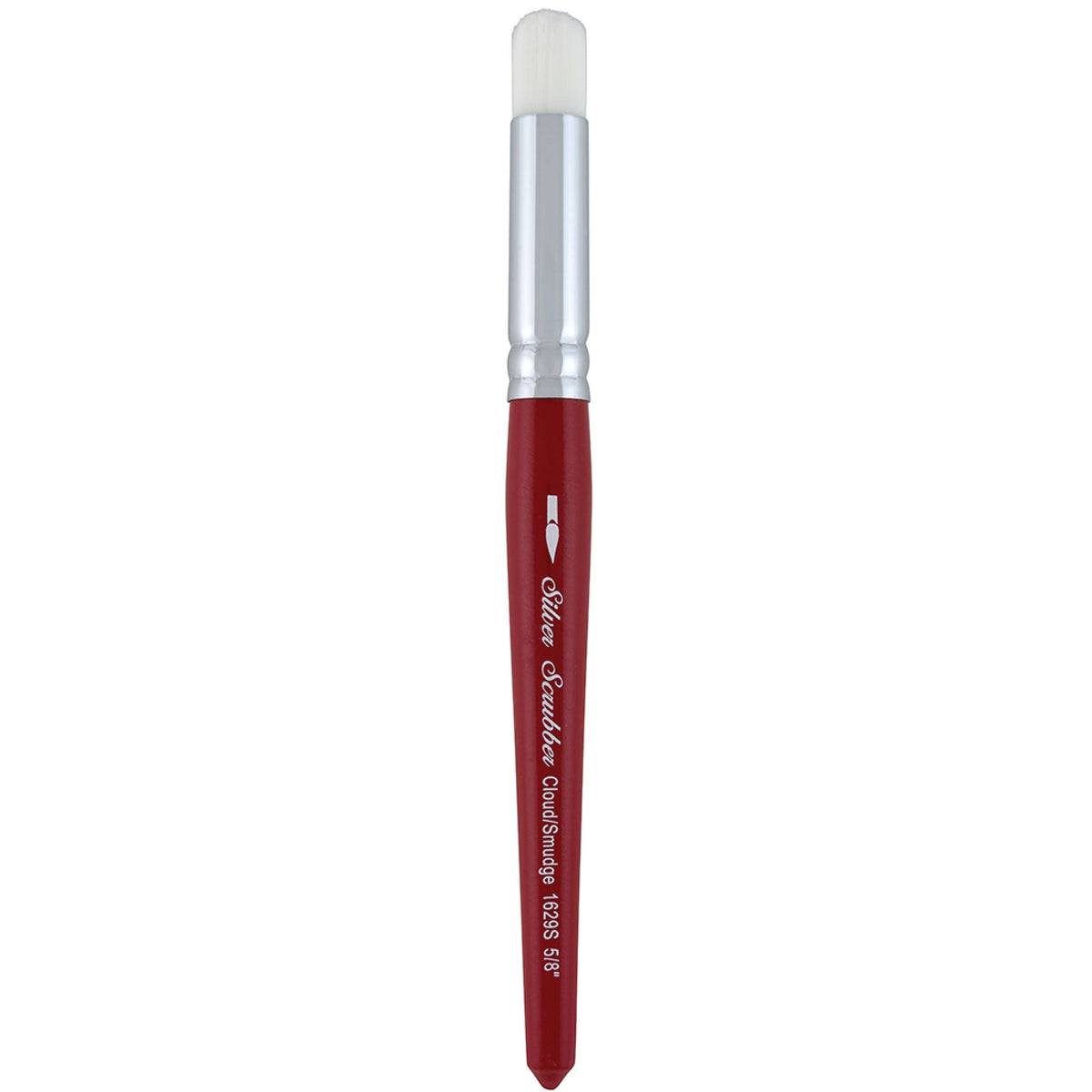 Silver Scrubber™ Cloud / Smudge Paintbrush | Short Handle | 1629S - Size 5/8
