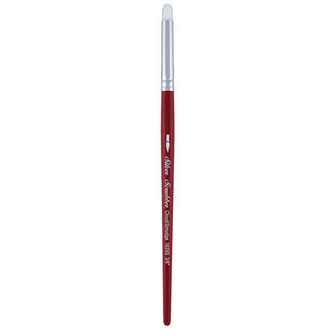Silver Scrubber™ Cloud / Smudge Paintbrush | Short Handle | 1629S - Size 3/8