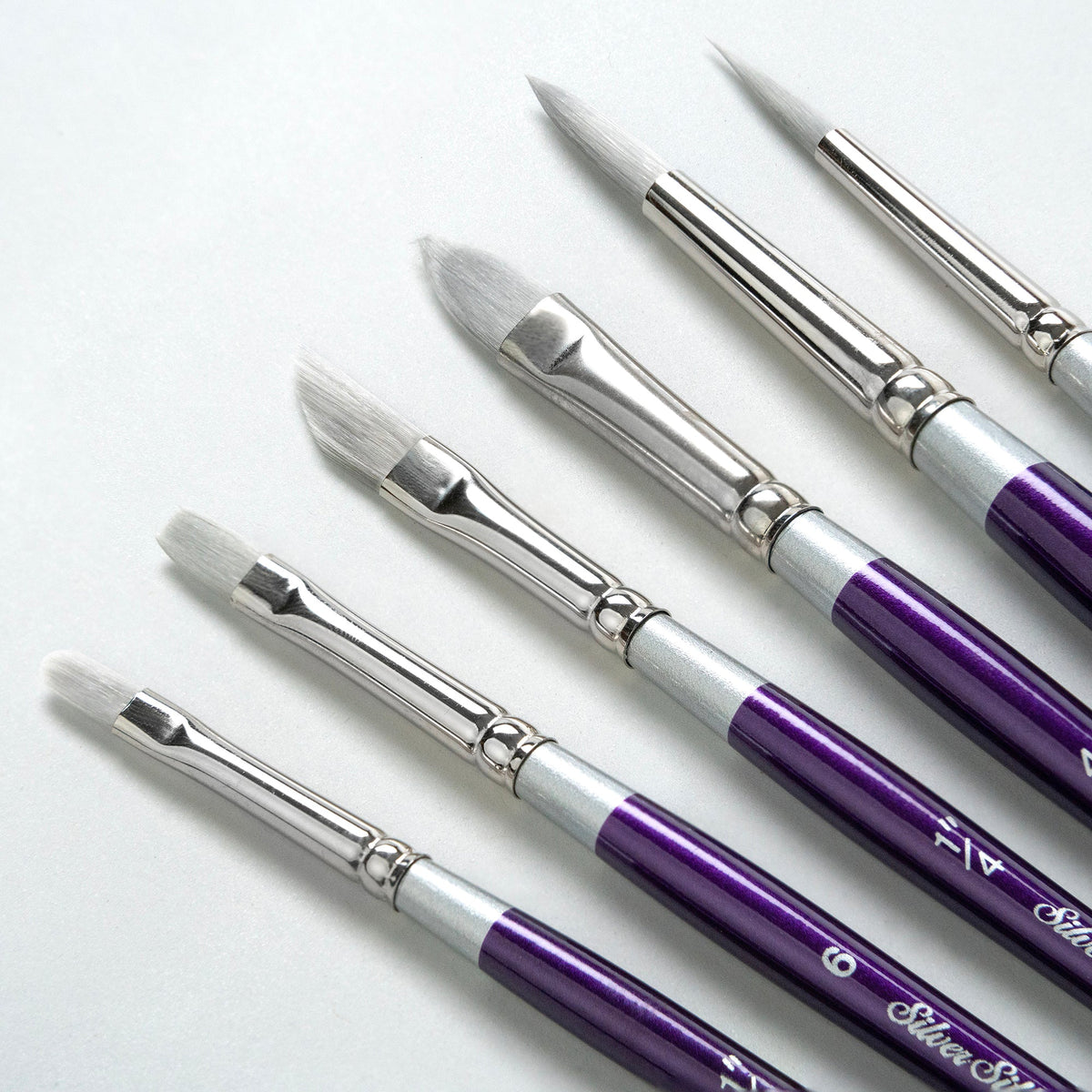 Silver Silk 88® 6pc Creative Set | Short Handle | SS-8877S - Creative Set
