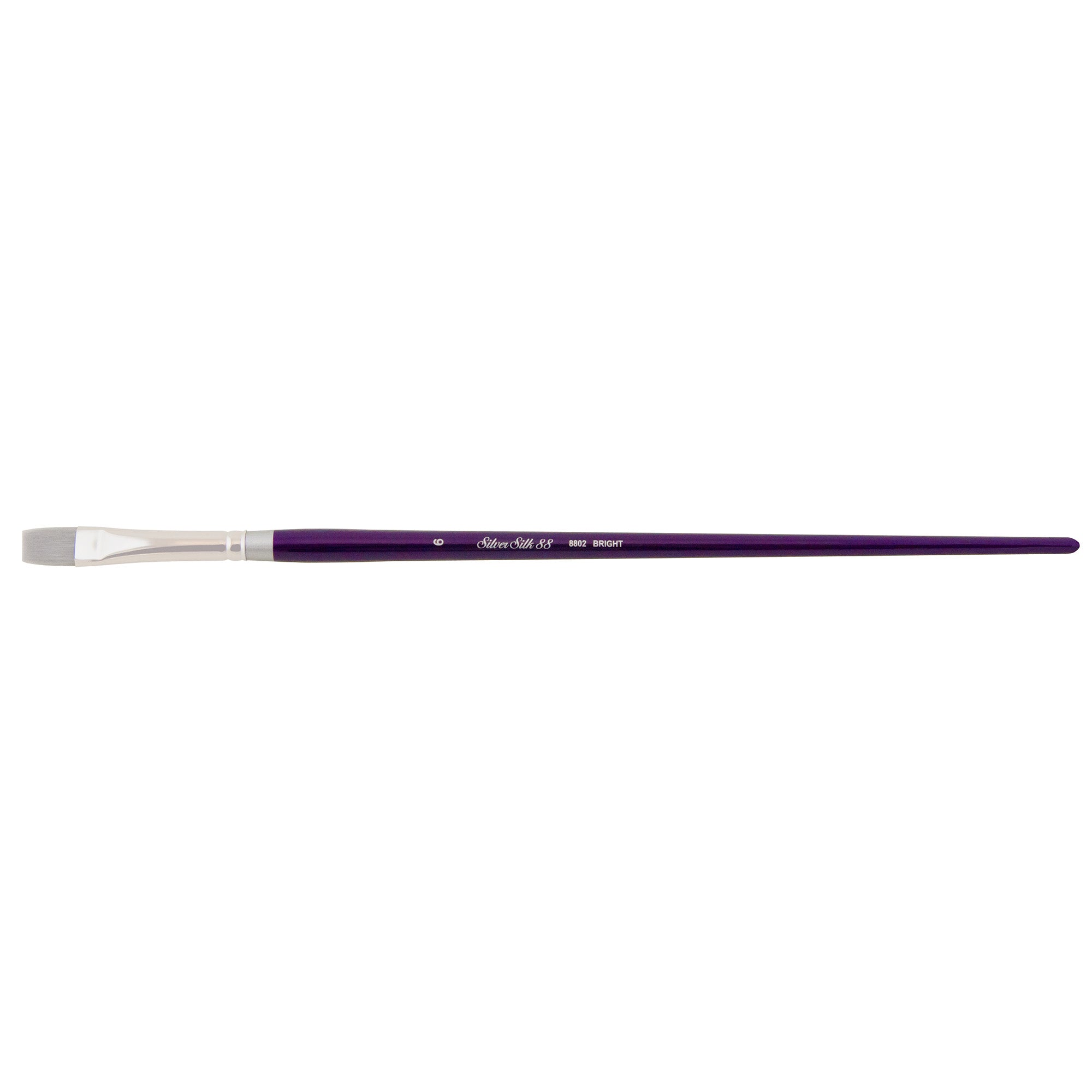 Silver Silk 88® Bright Paintbrush | Long Handle | 8802