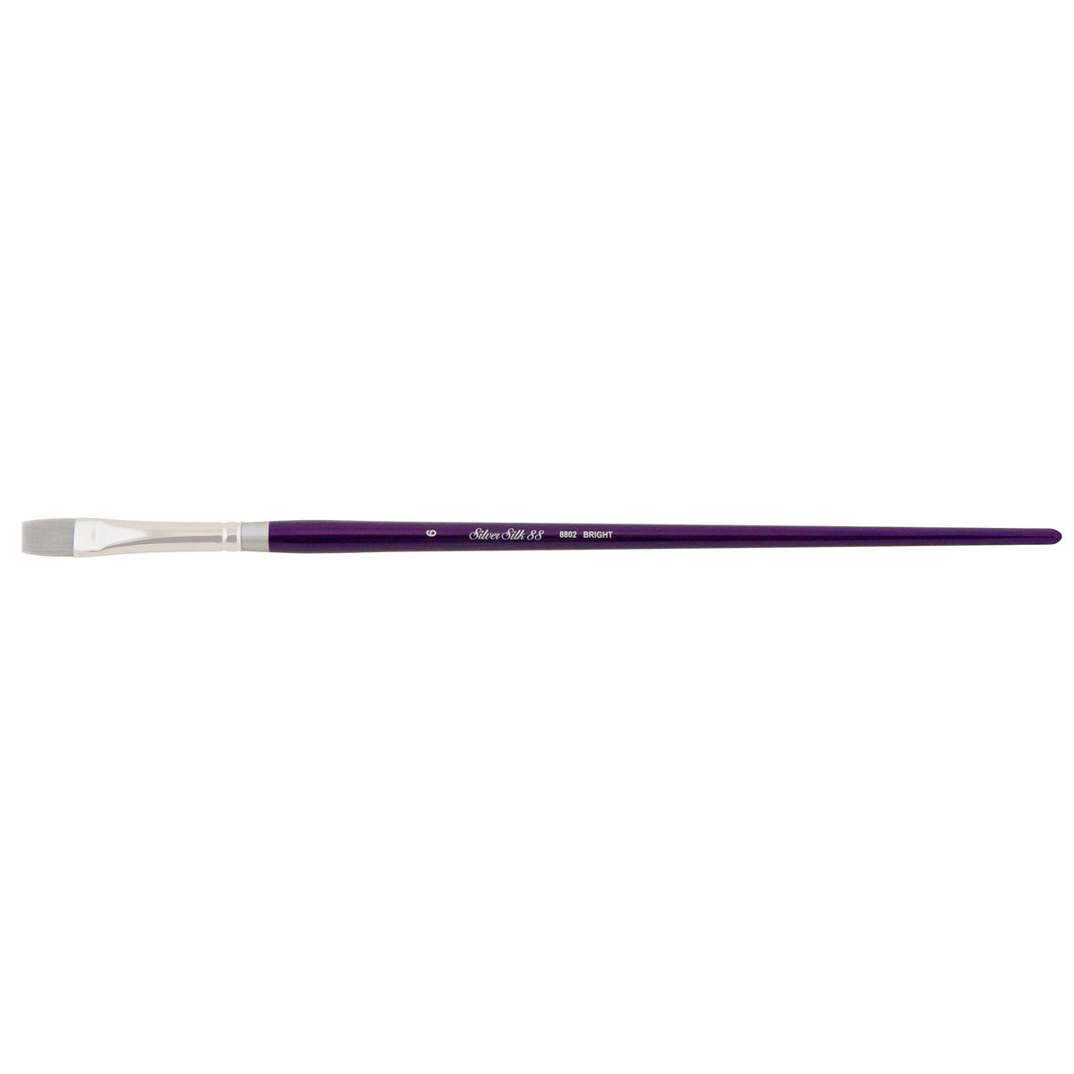 Silver Silk 88® Bright Paintbrush | Long Handle | 8802