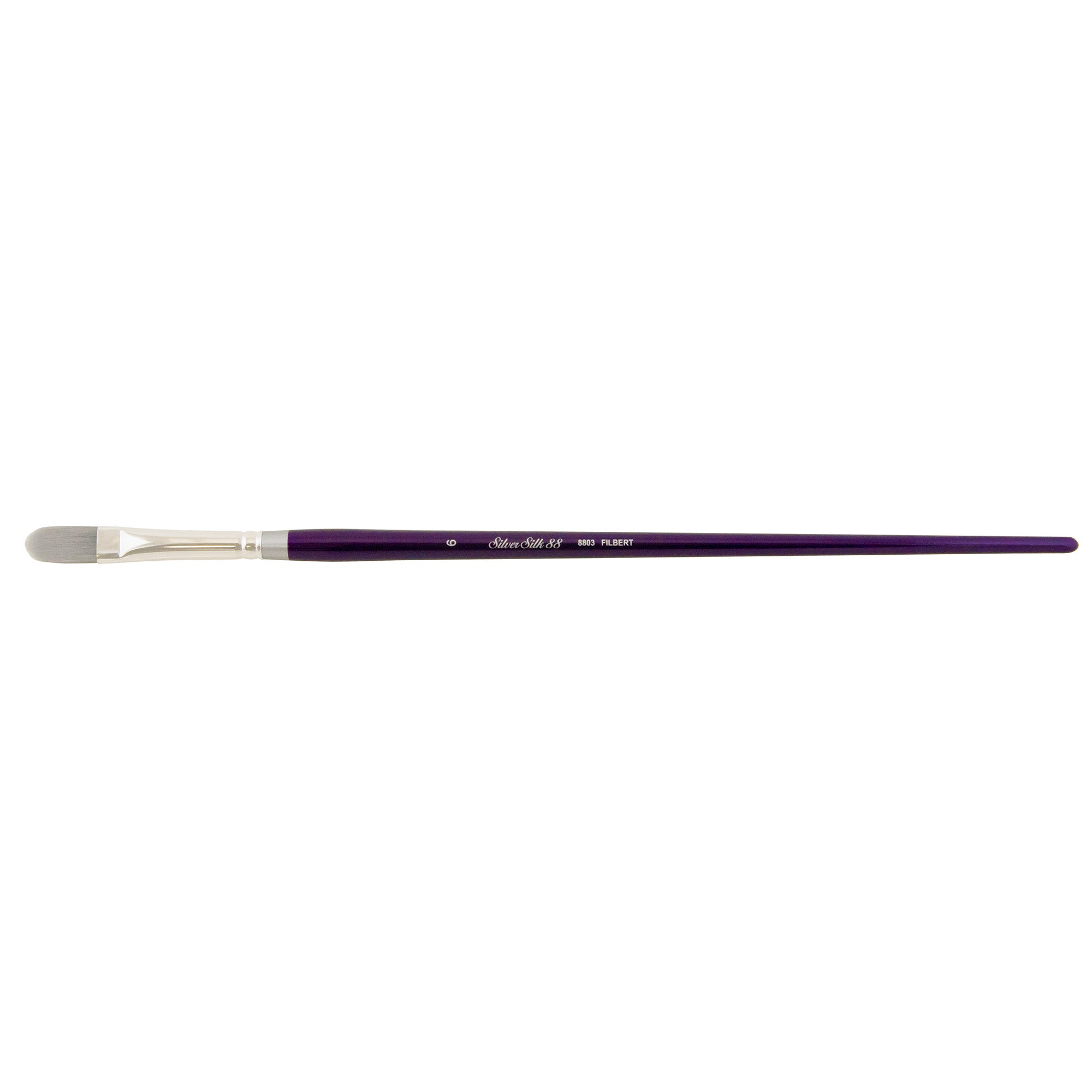 Silver Silk 88® Filbert Paintbrush | Long Handle | 8803