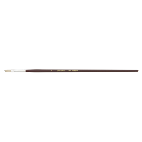 Silverstone® Filbert Paintbrush | Long Handle | 1103 - Size 1