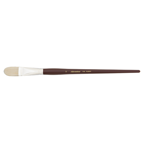 Silverstone® Filbert Paintbrush | Long Handle | 1103 - Size 12