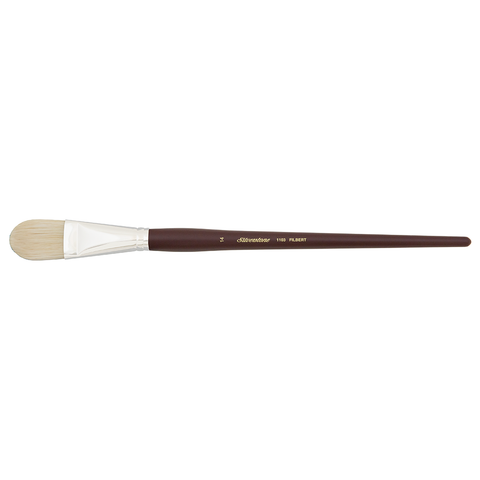 Silverstone® Filbert Paintbrush | Long Handle | 1103 - Size 14