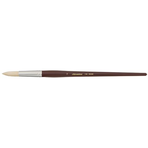 Silverstone® Round Paintbrush | Long Handle | 1100 - Size 12