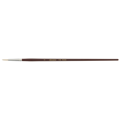 Silverstone® Round Paintbrush | Long Handle | 1100 - Size 2