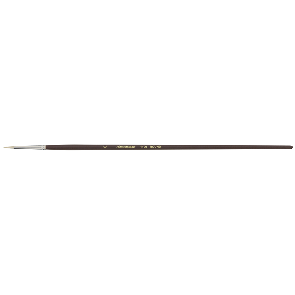Silverstone® Round Paintbrush | Long Handle | 1100 - Size