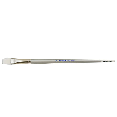 Silverwhite® Bright Paintbrush | Long Handle | 1502 - Size 10