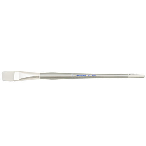 Silverwhite® Bright Paintbrush | Long Handle | 1502 - Size 12