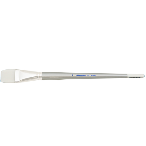 Silverwhite® Bright Paintbrush | Long Handle | 1502 - Size 16