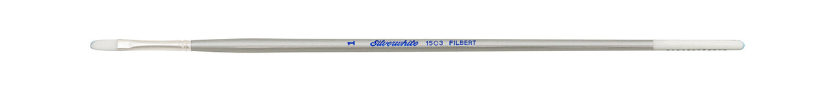 Silverwhite® Filbert Paintbrush | Long Handle | 1503 - Size 1