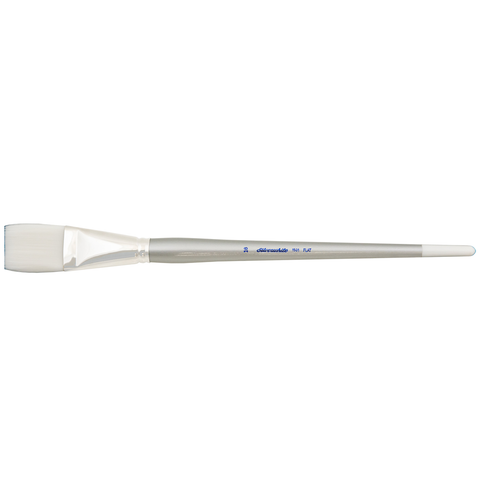 Silverwhite® Flat Paintbrush | Long Handle | 1501 - Size 16