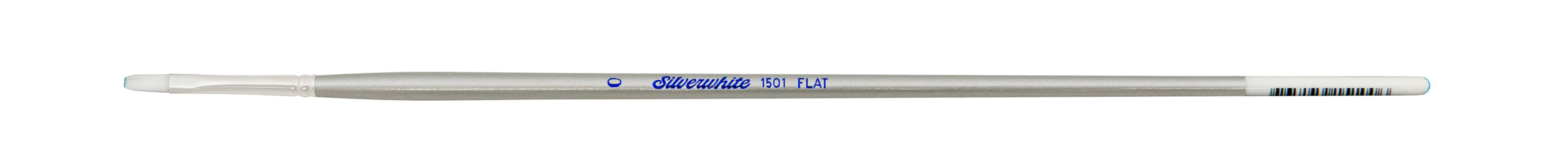 Silverwhite® Flat Paintbrush | Long Handle | 1501 - Size