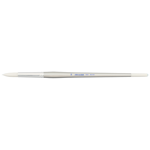 Silverwhite® Round Paintbrush | Long Handle | 1500 - Size 10