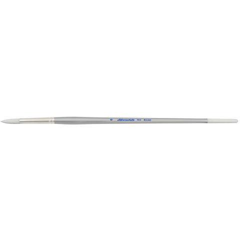 Silverwhite® Round Paintbrush | Long Handle | 1500 - Size 6
