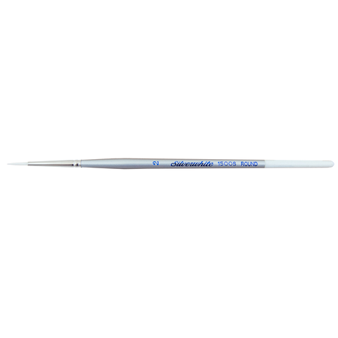 Silverwhite® Round Paintbrush | Short Handle | 1500S - Size 2