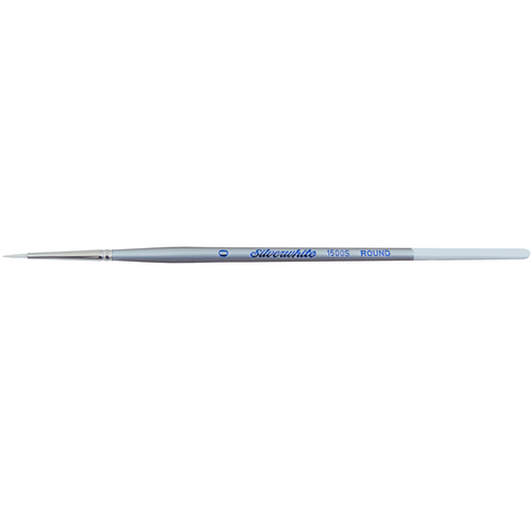 Silverwhite® Round Paintbrush | Short Handle | 1500S - Size