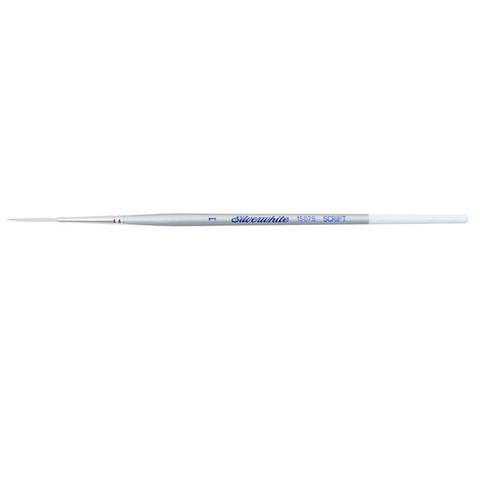 Silverwhite® Script Liner Paintbrush | Short Handle | 1507S - Size 1