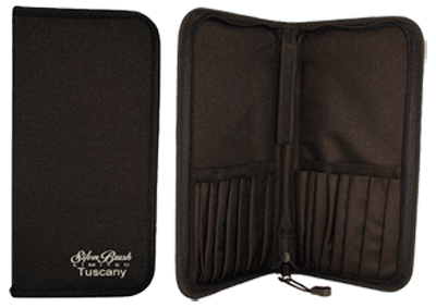Tuscany™ S/H with Zipper Black Paintbrush | Short Handle | 9620 - Fabric