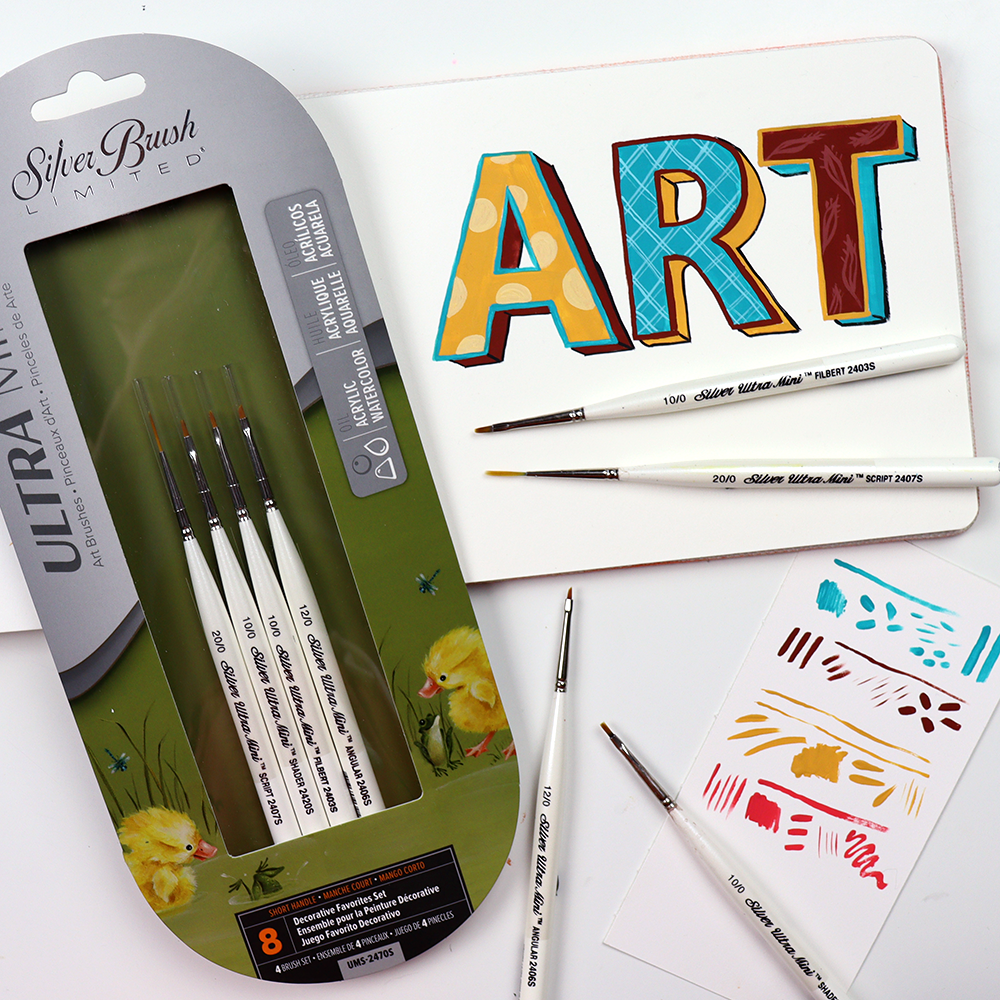 Ultra Mini® 4pc Decorative Favorite Set | Short Handle | UMS-2470S - Decorative Favorite Set
