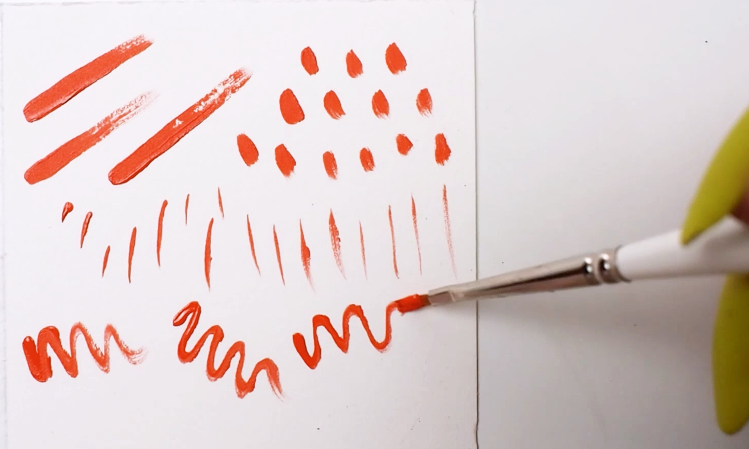 Ultra Mini® Shader Paintbrush | Short Handle | 2420S - Size 10/0